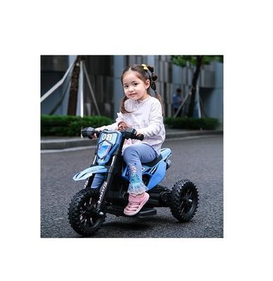 Blue Children's Electric Ride On Car with Lights and Music Product Size 86*50*56cm