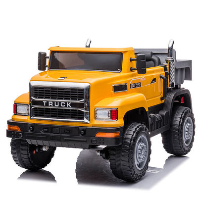 12V Ride On Tractor Truck Car for Kids Plastic Material and Emote Control Included