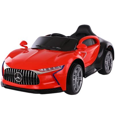 Electric Ride On Car for Kids Battery Operated Big Toy in Blue Paint Age Range 5-7 Years