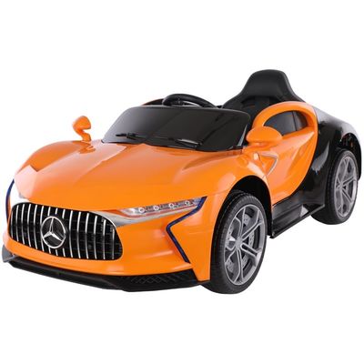 Electric Ride On Car for Kids Battery Operated Big Toy in Blue Paint Age Range 5-7 Years