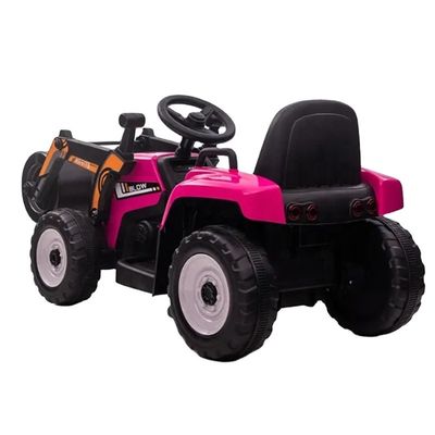 12v Electric Ractors Truck Children Toy Ride On Car with Lighting and Music Plastic