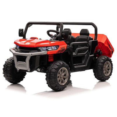 Emote Control Music Lighting 12V or 24V 2 Seater Ride On Truck Car Toys for Kids