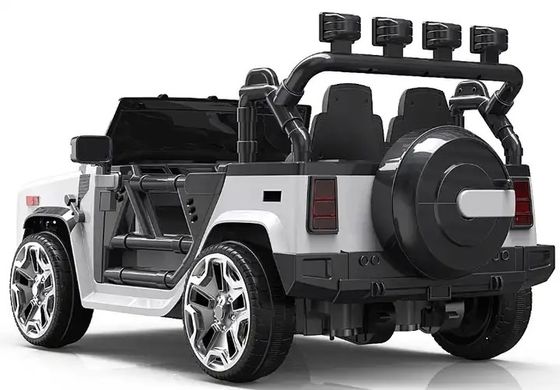 Style Ride On Toy Electric Plastic Car 12V for 2-7 Years Old Huge Max Loading 30kg