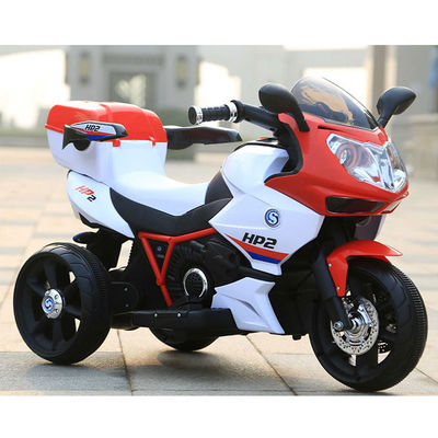 Plastic Kids Electric Battery Operated Three Wheel Ride On Motorcycle for 3-8 Year Olds
