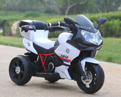 Plastic Kids Electric Battery Operated Three Wheel Ride On Motorcycle for 3-8 Year Olds