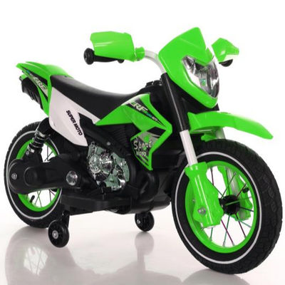 Kids 6V Ride On Car Motorbike Electric Motorcycle with PP Plastic Type Orange