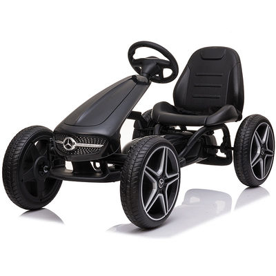 Licensed Kids Go Kart Toy Car for Children Battery Powered 4 Wheels Non-Electric Pedal