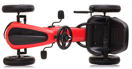 Licensed Kids Go Kart Toy Car for Children Battery Powered 4 Wheels Non-Electric Pedal