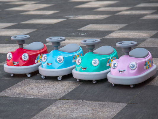 Customizable Children's Ride On Bumper Cars with S02 Compatibility and Music Function