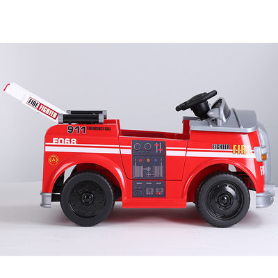 2022 Hot Ride On Car 6V 12V Electric Fire Track Car Toy for Children's Fun Adventur