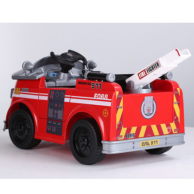 2022 Hot Ride On Car 6V 12V Electric Fire Track Car Toy for Children's Fun Adventur