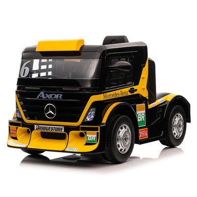 2022 Licensed Luxury Model 24v Kids Ride On Truck With Trailer 6 Wheels for Children
