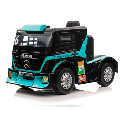 2022 Licensed Luxury Model 24v Kids Ride On Truck With Trailer 6 Wheels for Children