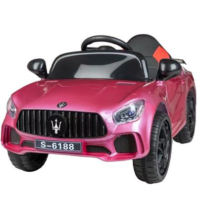 Pink Dual Drive Children Toy Car with Remote Control 2023 Ride On 6v Electric Cars