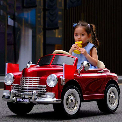 Red/Black Paint Electric Kids Ride On Cars 12V With USB/MP3 for Children Baby Toy Car
