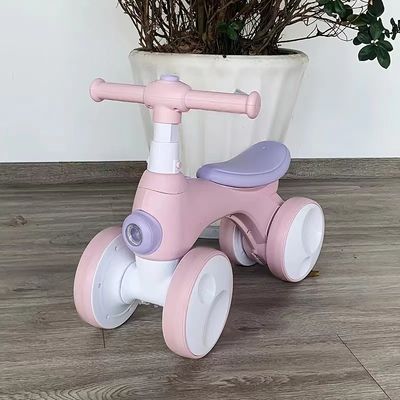 Hot Music Bubble Devices and Plastic Wheels Car for Kids Max Loading 30kg Self Scooter