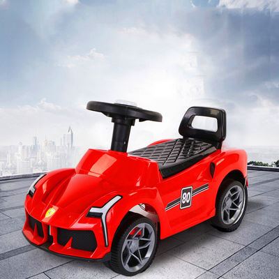 Music Switch Button One-Key Start-Stop Children's Scooter Balance Ride On Cute Swing Car
