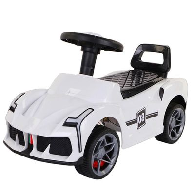 Girls' Red White Yellow Swing Music Children's Ride on Balance Scooter Car with Music