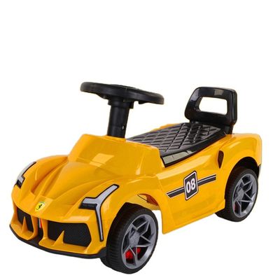 Girls' Red White Yellow Swing Music Children's Ride on Balance Scooter Car with Music