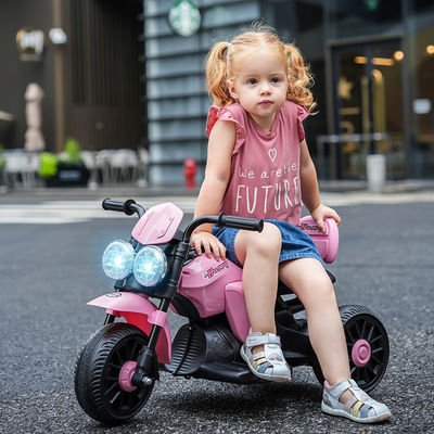 Kids' Electric Tricycle with Music Lights and Pedals Ages 5-7 Multi-Function Fun