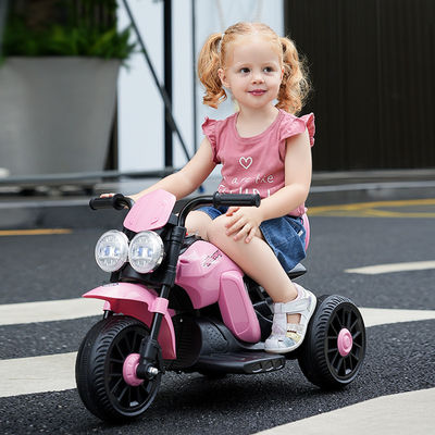 Kids' Electric Tricycle with Music Lights and Pedals Ages 5-7 Multi-Function Fun