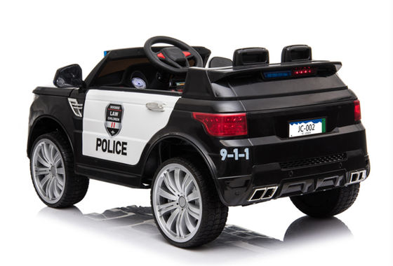 Suitable for 3-8 Year Olds Big Two Seater Battery Operated Police Car