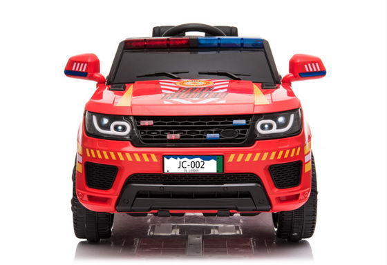 Suitable for 3-8 Year Olds Big Two Seater Battery Operated Police Car