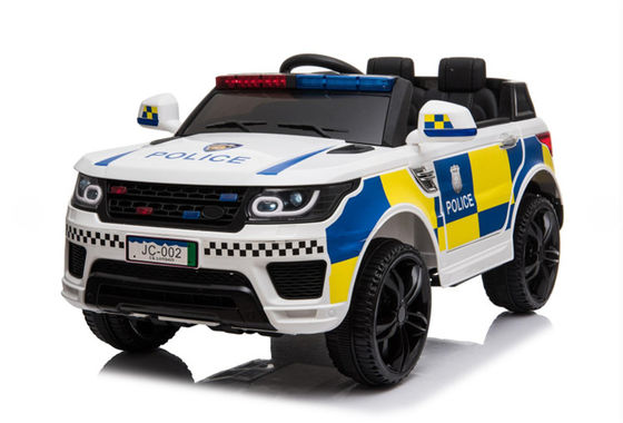 Suitable for 3-8 Year Olds Big Two Seater Battery Operated Police Car