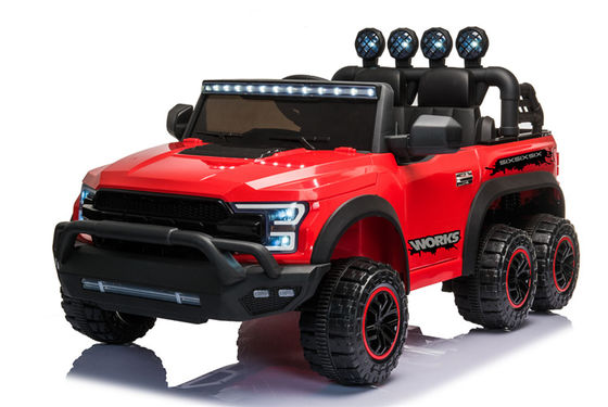 Newest 2022 6 Wheels Classic Electric Big Sized 2 Seater Ride-on Car for 3-8 Year Olds