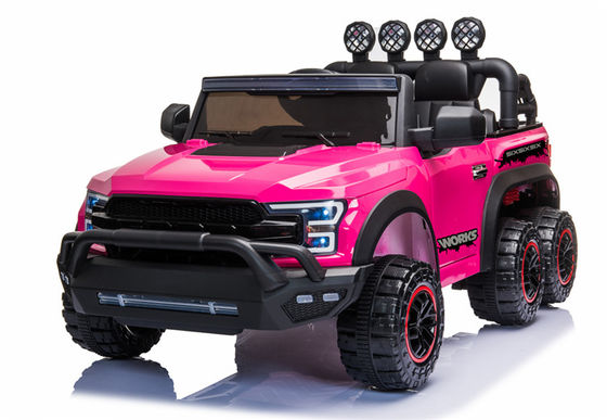 Newest 2022 6 Wheels Classic Electric Big Sized 2 Seater Ride-on Car for 3-8 Year Olds