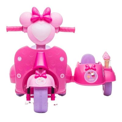 2022 Children's Electric Motorcycle With Side Car Bucket Car Product size 79.3*67*58cm