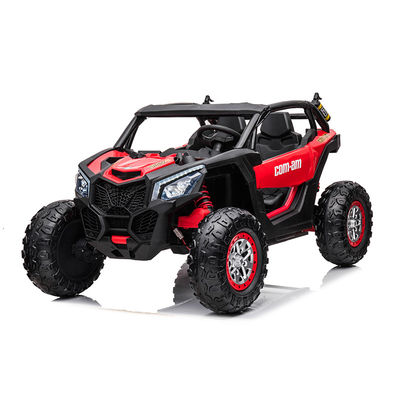 2 Seater Toy Vehicle Ride-on Car with 2.4G Remote Control Plastic and Battery Powered