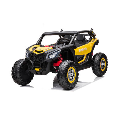 2 Seater Toy Vehicle Ride-on Car with 2.4G Remote Control Plastic and Battery Powered