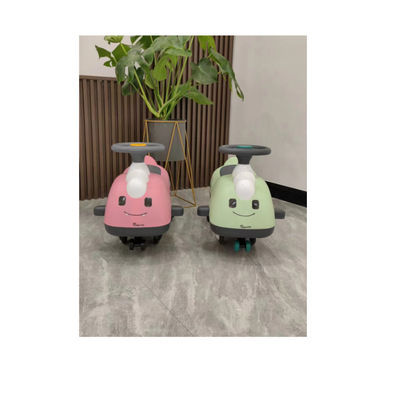 Children's Ride On Car Baby Balance Car with Music Lighting and PU Wheel Max Loading 30kg