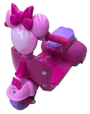 390 *1 Motor 6v Pink Electric Baby Motorcycle Scooters Ride On Car for Children Toys