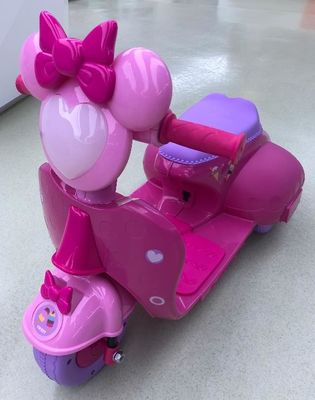 390 *1 Motor 6v Pink Electric Baby Motorcycle Scooters Ride On Car for Children Toys
