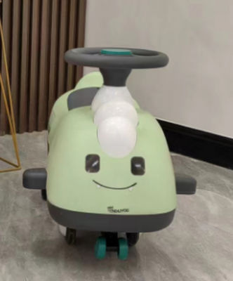 Children's Ride On Car Baby Balance Car with Music Lighting and PU Wheel Max Loading 30kg