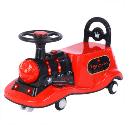 Flash Silent Wheel Music and Lighting Ride On Bumper Swing Cars Baby Balance Car for Kids
