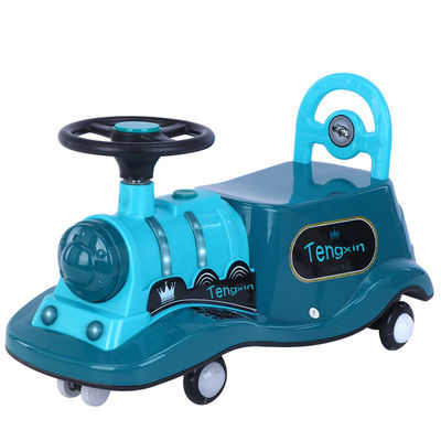 Flash Silent Wheel Music and Lighting Ride On Bumper Swing Cars Baby Balance Car for Kids