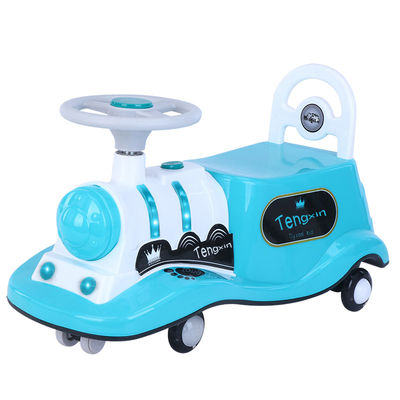 Flash Silent Wheel Music and Lighting Ride On Bumper Swing Cars Baby Balance Car for Kids