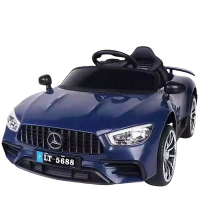 12V Battery Operated White Electric Wheels Toy Car with Remote Control and One Key Start