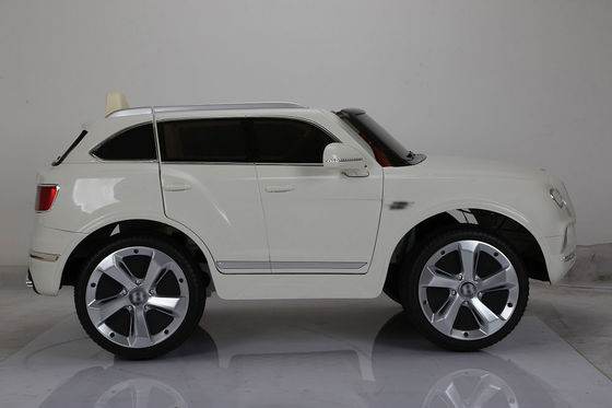 Electric Ride On Car for Child 6V/12V Battery Remote Control Single Seat White Color