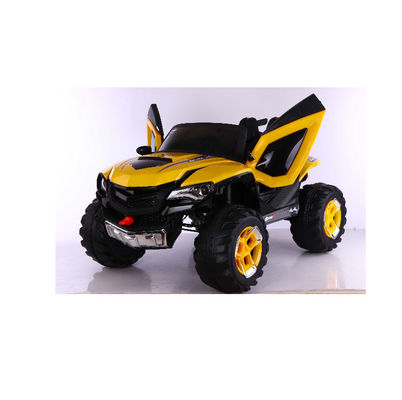 2022 Plastic 4 Wheels with Music Early Education Functions Remote Control Toy 12V Police Electric Car for Kids