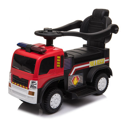 Hot 6V Children Ride On Battery Operated Sliding Fire Truck Lightweight and Affordable