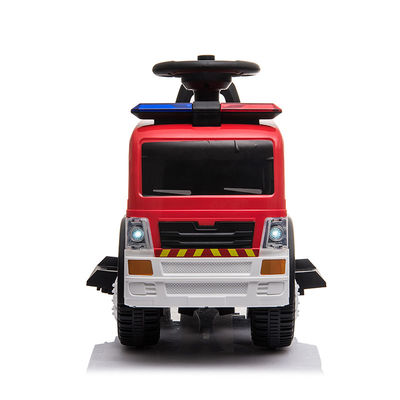 Hot 6V Children Ride On Battery Operated Sliding Fire Truck Lightweight and Affordable