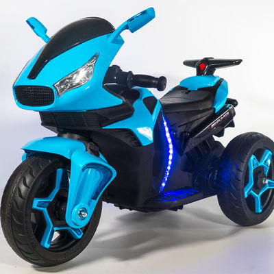 Ride On Toy Children's Battery Three-wheeled Motorcycle Electronic Toy Red/White/Blue