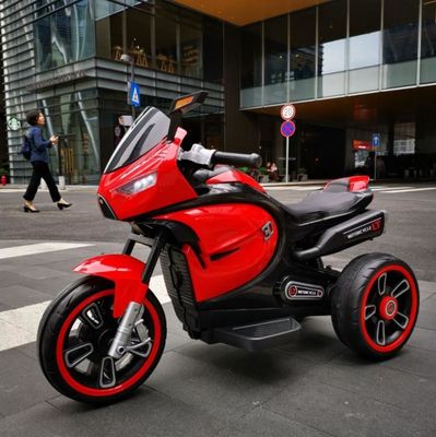2-10 Years Age Unisex Children's Electric Ride On Motorcycle with Lighting and Music