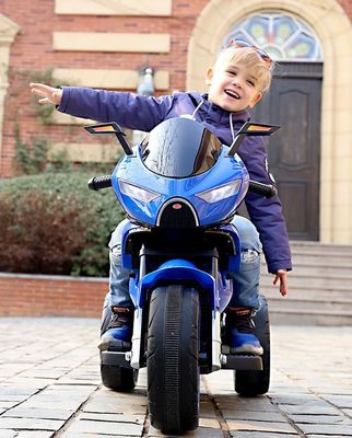 2-10 Years Age Unisex Children's Electric Ride On Motorcycle with Lighting and Music