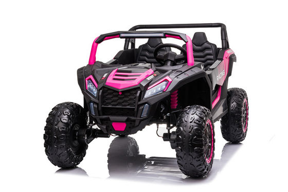 555*2 Motor White 24V Kids Ride On Car 2022 Rechargeable Electric UTV with Two Seats