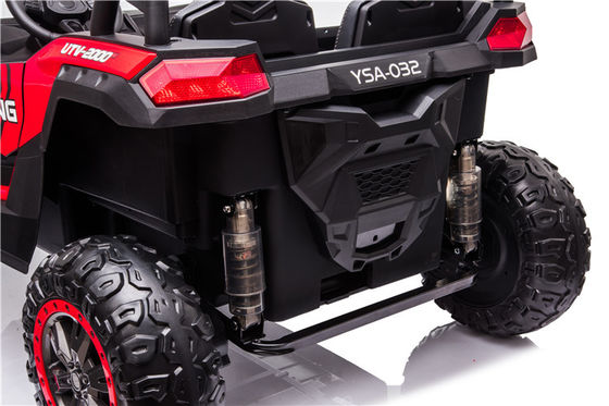 555*2 Motor White 24V Kids Ride On Car 2022 Rechargeable Electric UTV with Two Seats